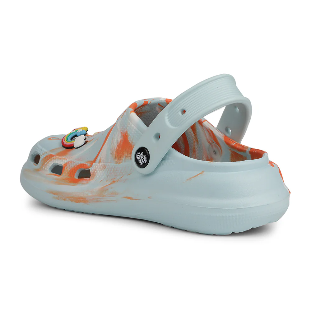 A-HA Sky Blue Casual Clogs For Women ZQ-PTL-20 By Liberty - Image 4